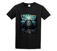 BI BI MIAO Testament Dark Roots of Earth Unisex 100% Cotton Short-Sleeve T-Shirts Black M