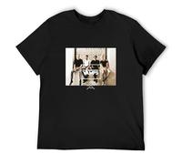 BI BI MIAO The Vamps Tour 2019 Bolak 92 Unisex 100% Cotton Short-Sleeve T-Shirts Black M