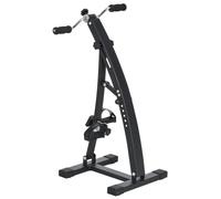 Bi Ciclo Cyclette Pedaliera Gambe e Braccia Manuale Nera