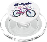 Bi-Cycle Bisessuale Pride Bandiera Colori Bicicletta Pun Design PopSockets PopGrip per MagSafe