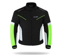 BI ESSE Giacca Giubbino Tessuto Moto Scooter Viaggio Sfodrabile Ventilata (IT, Testo, 3XL, Regular, Regular, Fluo)