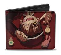 Bi-Fold Wallet AFTER-SCHOOL HANAKO-KUN Hanako Flip Pose with Mokke and Title Log