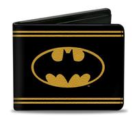 Bi-Fold Wallet Batman Shield/Double-Stripe Black/Yellow