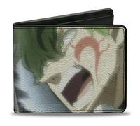 Bi-Fold Wallet BLACK CLOVER Asta Anti Magic Yuno Spirit Dive Face Off