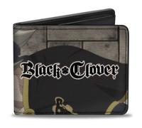 Bi-Fold Wallet BLACK CLOVER Asta Profile Pose and Title Logo