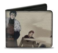 Bi-Fold Wallet BLACK CLOVER Zenon and Dark Disciples Base Scene and Title Logo