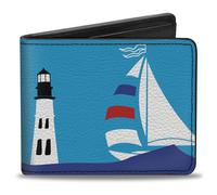 Bi-Fold Wallet Boats on the Water