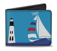 Bi-Fold Wallet Boats on the Water