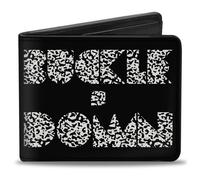 Bi-Fold Wallet BUCKLE-DOWN Shapes Black/Camo White/Black