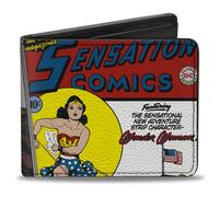 Bi-Fold Wallet Classic Wonder Woman SENSATION COMICS #1 Cover Pose