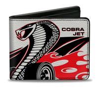 Bi-Fold Wallet COBRA JET/Flaming Cobra White/Black/Red/Blue
