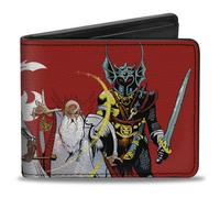 Bi-Fold Wallet Dungeons & Dragons Five Action Figure Group Pose and Ampersand Lo