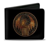 Bi-Fold Wallet Fantastic Beasts and Where to Find Them MACUSA Seal Black/Golds