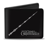 Bi-Fold Wallet Fantastic Beasts The Crimes of Grindelwald Elder Wand + 9-Wands B