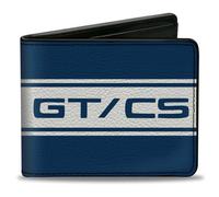 Bi-Fold Wallet Ford Mustang GT/CS Stripe Blue/White