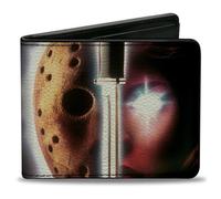 Bi-Fold Wallet Friday the 13th PART VII THE NEW BLOOD Movie Poster and Title Log