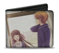 Bi-Fold Wallet Fruits Basket Welcome Back Four Character Group Scene