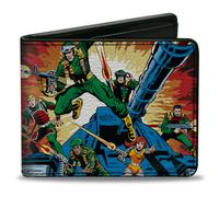 Bi-Fold Wallet GI JOE A Real American Hero #1 Comic Cover Explosion Scene and Ti