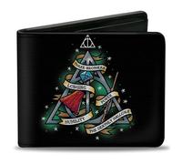 Bi-Fold Wallet Harry Potter THE DEATHLY HALLOWS Symbol THREE BROTHERS LONGING PO