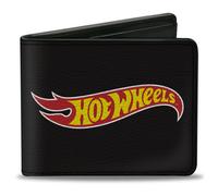Bi-Fold Wallet HOT WHEELS Classic Flame Logo Black/Red/Yellow