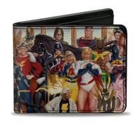 Bi-Fold Wallet Justice Society of America Issue #26 33-Character Alex Ross Cover