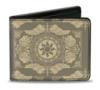 Bi-Fold Wallet Magic the Gathering Planeswalker Plains Mana Traits Tans