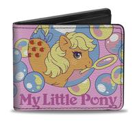 Bi-Fold Wallet MY LITTLE PONY Two Pony Sunshine Bubbles and Title Logo Pink/Mult