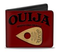 Bi-Fold Wallet OUIJA Board Logo Planchette Red/Black