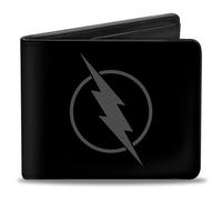 Bi-Fold Wallet Reverse Flash Logo Black/Gray