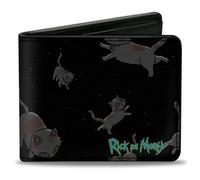 Bi-Fold Wallet RICK AND MORTY Cats in Space Scattered