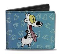 Bi-Fold Wallet Rocko's Modern Life Spunky 2-Poses Blues/White