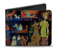 Bi-Fold Wallet Scooby Doo & Shaggy Pose/Scene Blocks + SCOOBY DOO