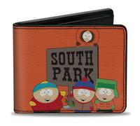 Bi-Fold Wallet SOUTH PARK Sign Group Pose Orange