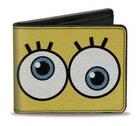 Bi-Fold Wallet SpongeBob SquarePants Eyes Close-Up Yellow
