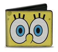 Bi-Fold Wallet SpongeBob SquarePants Eyes CLOSE-UP Yellow