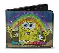 Bi-Fold Wallet SpongeBob SquarePants IMAGINAAATION Smiling Rainbow Pose