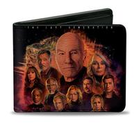 Bi-Fold Wallet STAR TREK PICARD Group Pose and Title Logo Multi Color