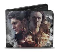 Bi-Fold Wallet Supernatural 4-Character Poses + SUPERNATURAL-JOIN THE HUNT/Cloud