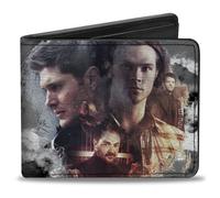 Bi-Fold Wallet Supernatural 4-Character Poses + SUPERNATURAL-JOIN THE HUNT/Cloud