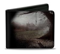 Bi-Fold Wallet The Conjuring House Scene + Logo Black/White
