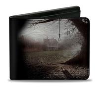 Bi-Fold Wallet The Conjuring House Scene + Logo Black/White