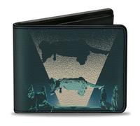 Bi-Fold Wallet The Exorcist Vintage Regan Levitation Scene Poster + Title Logo B