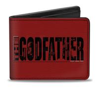 Bi-Fold Wallet THE GODFATHER LOYALTY HONOR FAMILY Red/Black/White