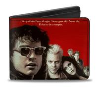 Bi-Fold Wallet The Lost Boys Cast Pose/Quote Red/White + Logo Black/White/Red