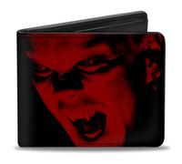 Bi-Fold Wallet The Lost Boys David Face CLOSE-UP + Logo Black/Reds/White