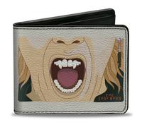 Bi-Fold Wallet The Lost Boys David Fangs Character Close-Up and Title Logo White