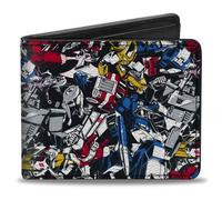 Bi-Fold Wallet Transformers Autobot and Decepticon Robots and Alternate Modes Co