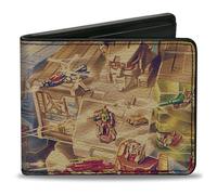 Bi-Fold Wallet TRANSFORMERS Fortress Maximus 1987 Box Art Battle Scene
