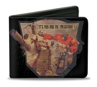 Bi-Fold Wallet Transformers Megatron vs. Optimus Prime IT'S YOU AND ME, MEGATRON