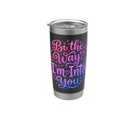 Bi il modo in cui sono dentro per te divertente bisessuale Bicchiere termico in acciaio inox doppia parete